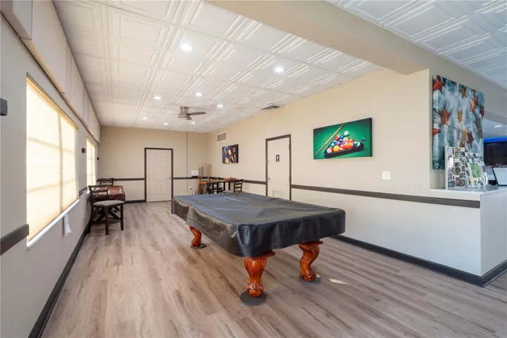 Billiards room