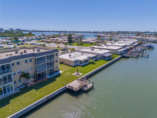 Aerial View with a water view to the west