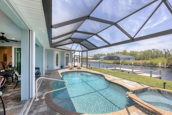 HEATED SALTWATER POOL/SPA
