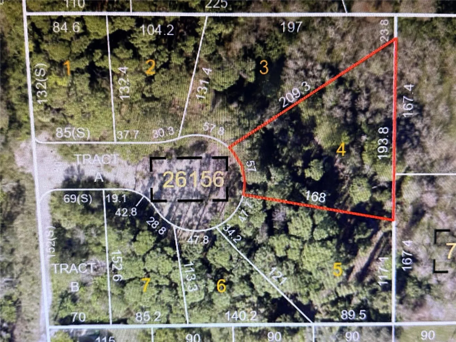 LOT 4 - PROPERTY APPRAISER AERIAL
