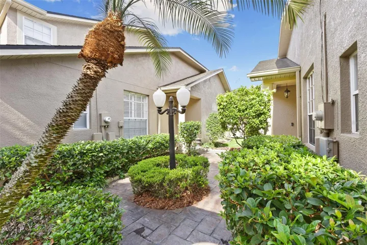 Pathway to front door