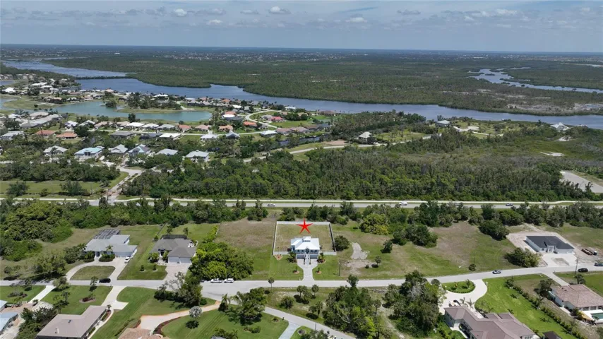 Looking North, northwest.