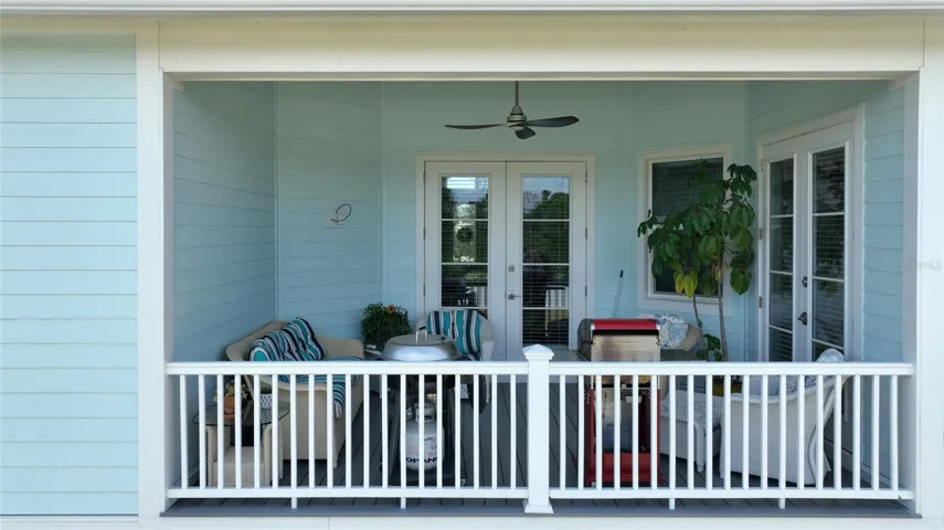 Enjoy the balcony