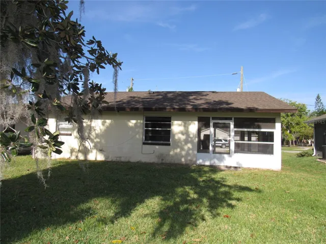 BACK VIEW OF HOME