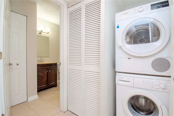 Laundry area is between 2nd Bathroom and 2nd Bedroom