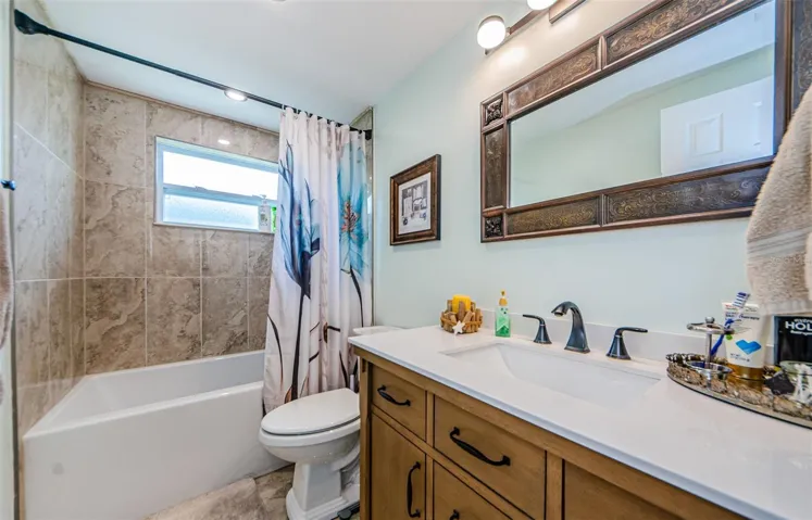 Remodeled Hall Bath