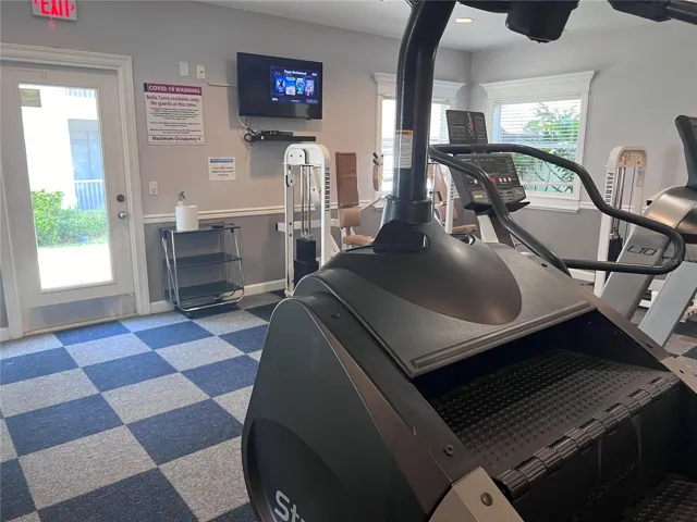 Fully equipped gym