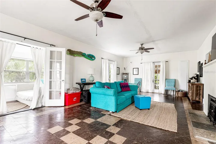 Main house living room