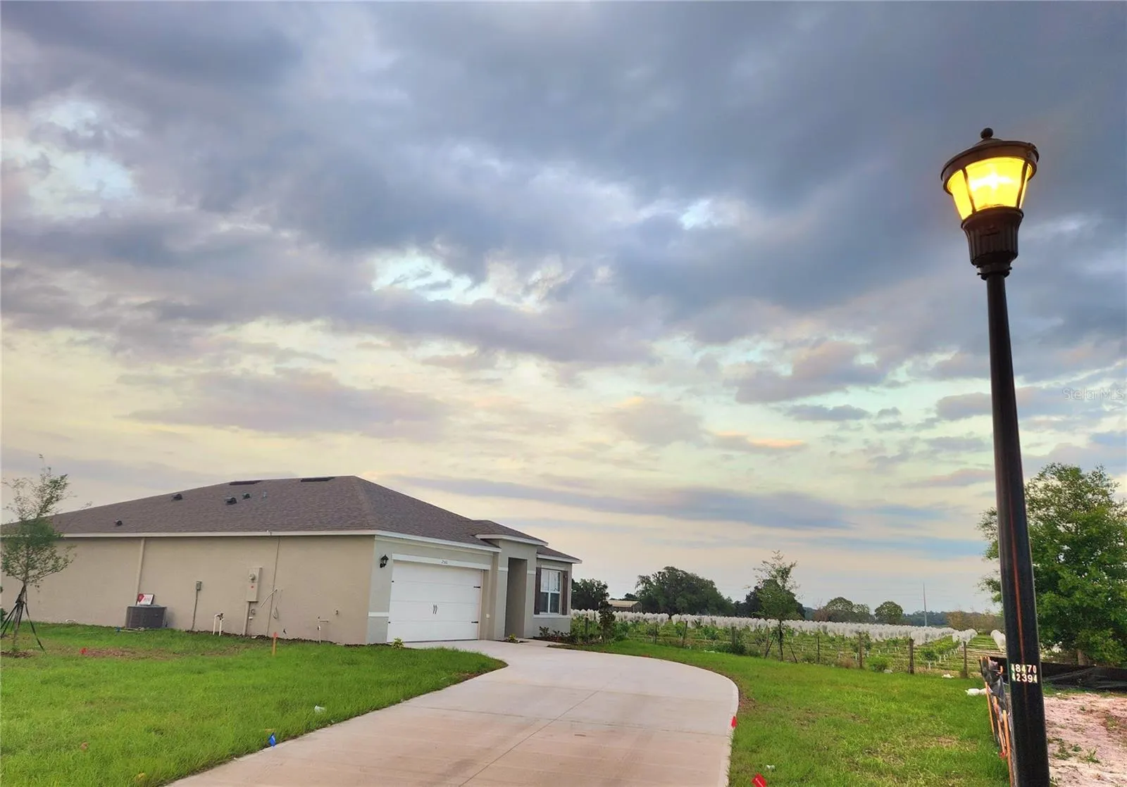 Home driveway