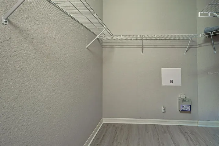 Primary closet