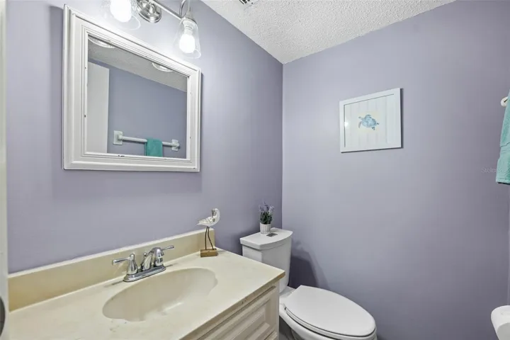 1/2 Bath on main level