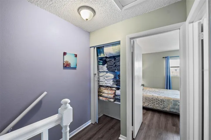 View to Linen Closet and Master Bedroom