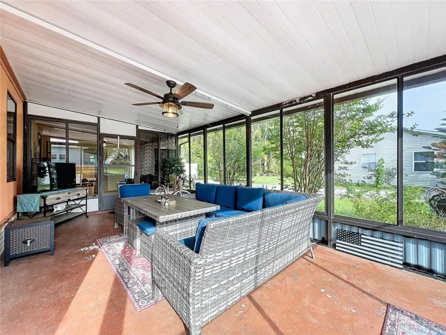 Screened porch