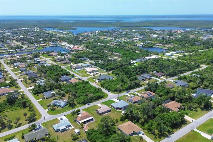 neighborhood aerial view