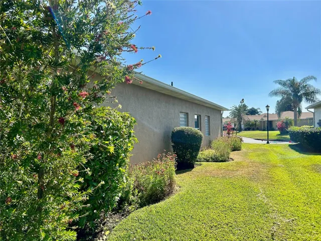 north side of home