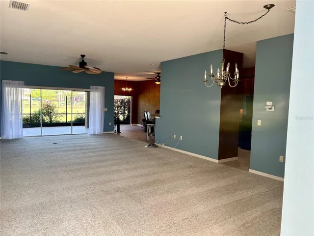 view of great room upon entering
