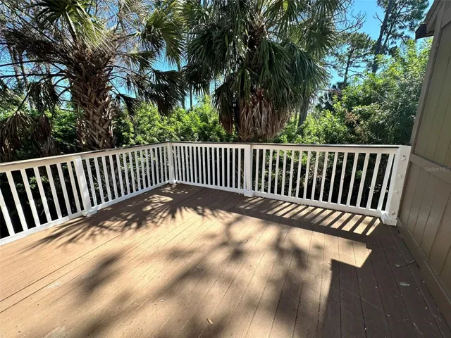 Rear porch