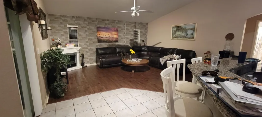 Keeping room off kitchen.  Can also be used as causal dining space