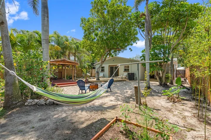 Watch your herb garden from your hammock