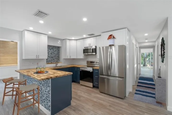Kitchen - virtually staged