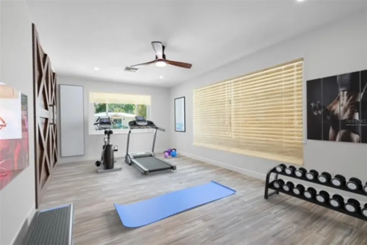BR 3 virtually staged as GYM