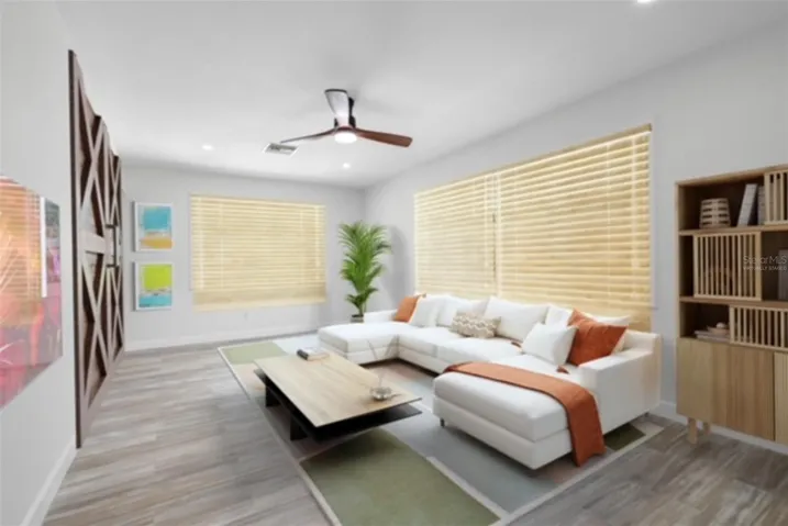 BR 3 virtually staged as Family room