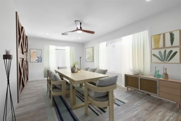 BR 3 virtually staged as formal dining room