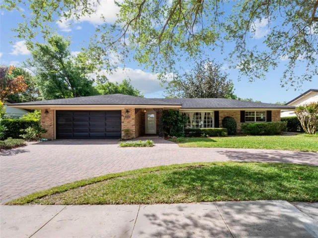 Front Exterior with Paver Driveway