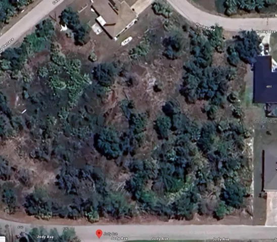 overhead view