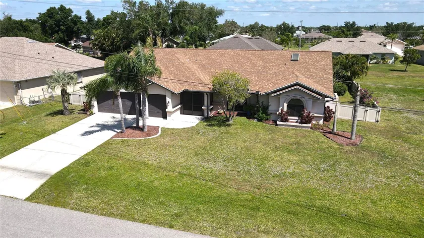Aerial front photo of home