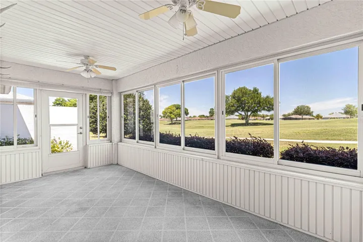 Finished Lanai - with Golf Course Views