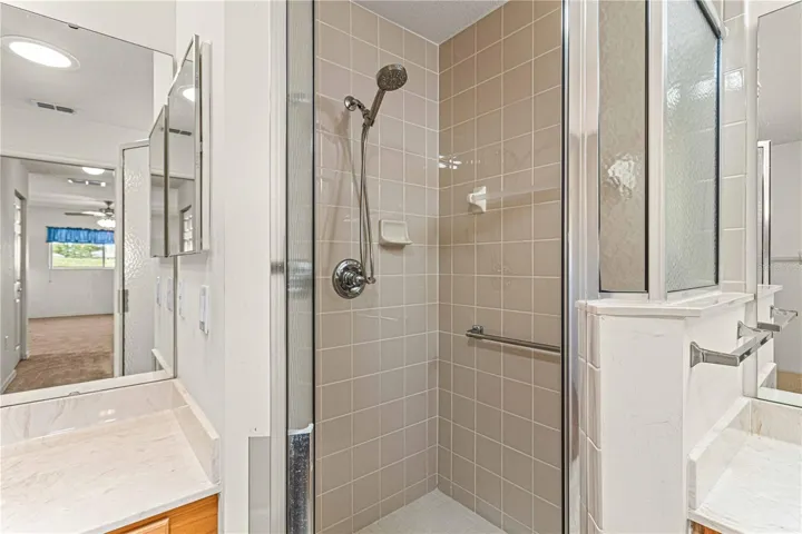 Step-In Shower w/Tile