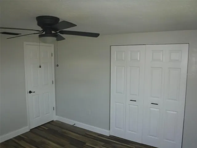 Bedroom 1 closet & door
