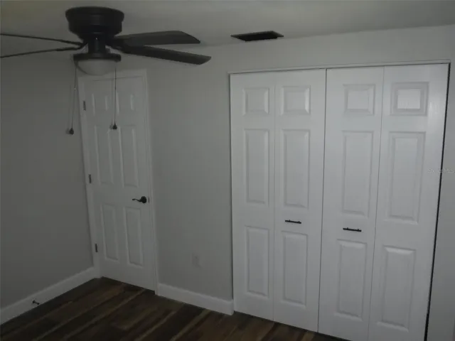 Bedroom 2 closet & door