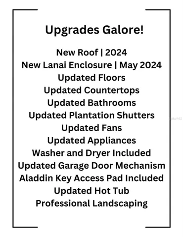Upgrades galore!
