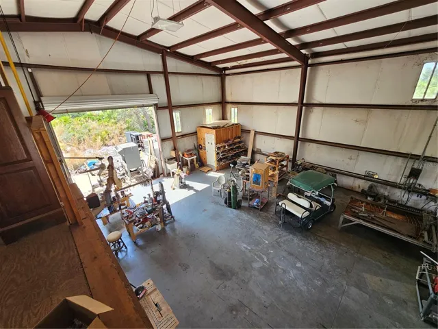 view from loft in building