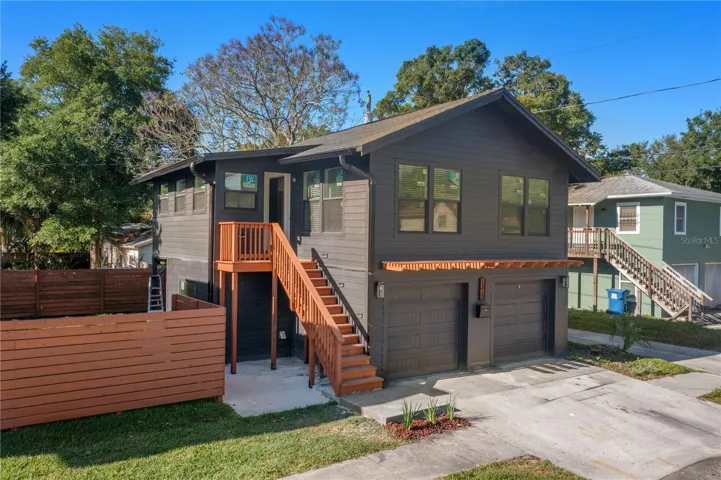 Secondary residential home above 2 car garage