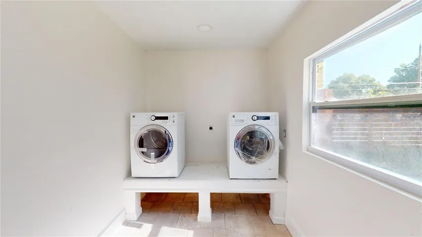 Secondary home private utility/laundry room