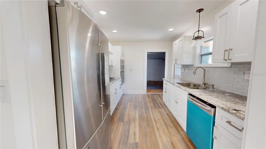 Main house galley kitchen
