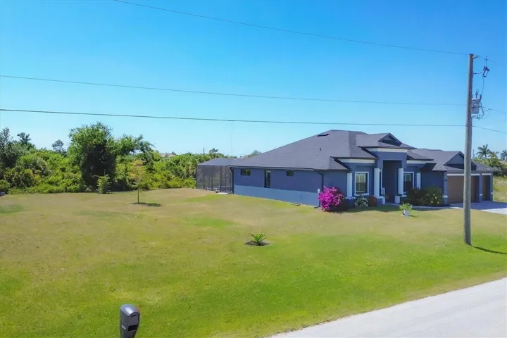 Plenty of room for a garage for your toys on this double lot