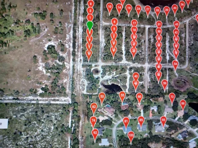 The lot is nearby established community. Less than 1mile