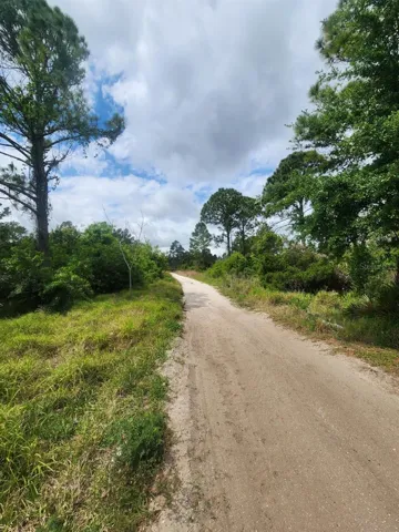 Dirt road pathway