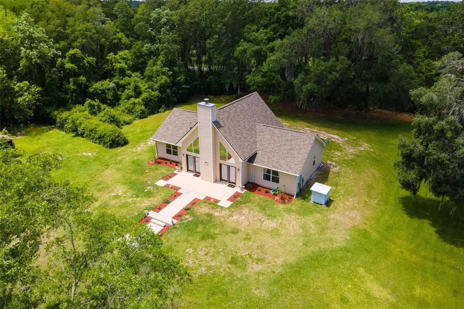 Aerial of Front Exterior