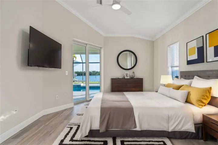 Master Bedroom Virtually Stage