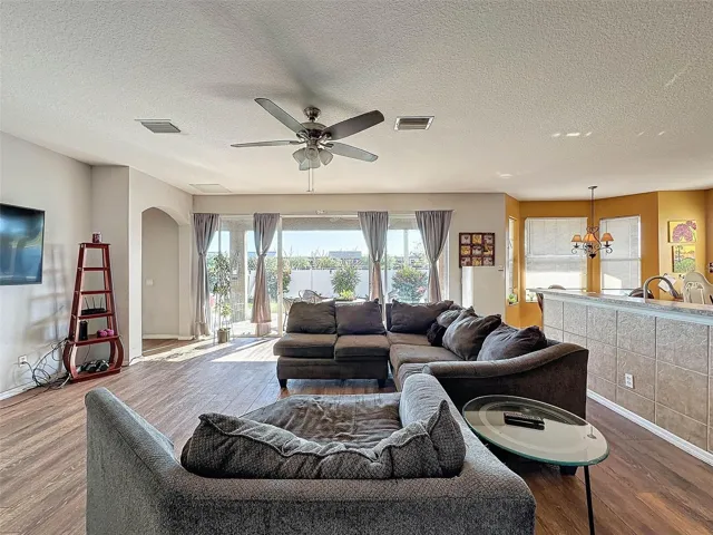 Walking into family/Great room
