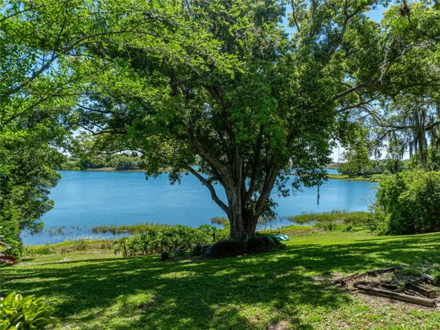 Lake view from house