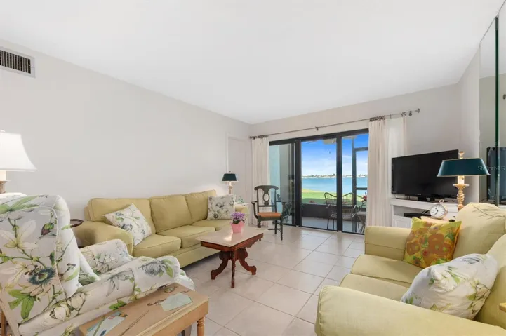 Beautiful Water Views from the Living Room