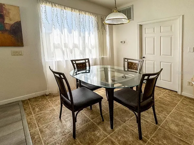 Second dining room area