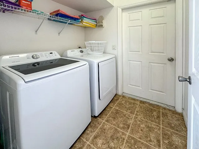Washer and dryer