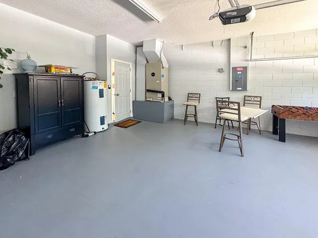 Garage area